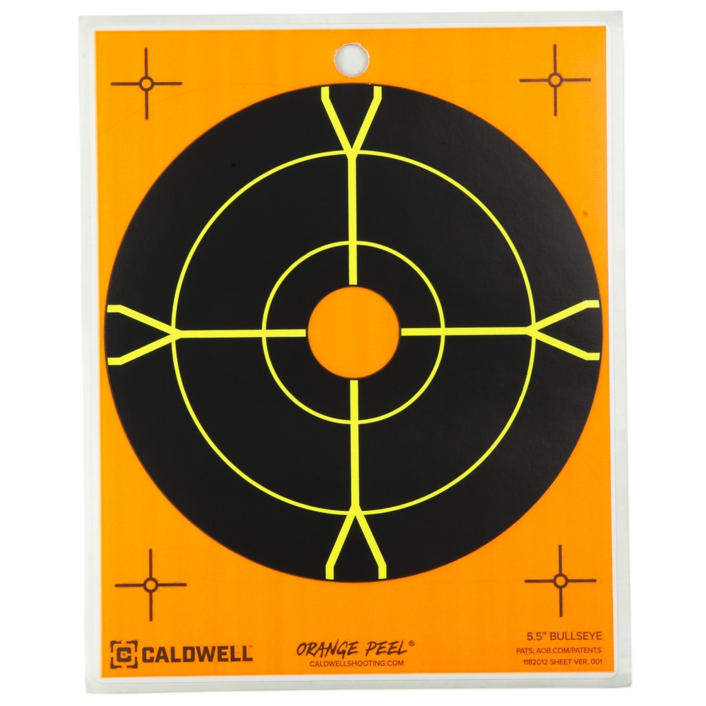 CALDWELL BULLSEYE TRGT 5.5" 10PK