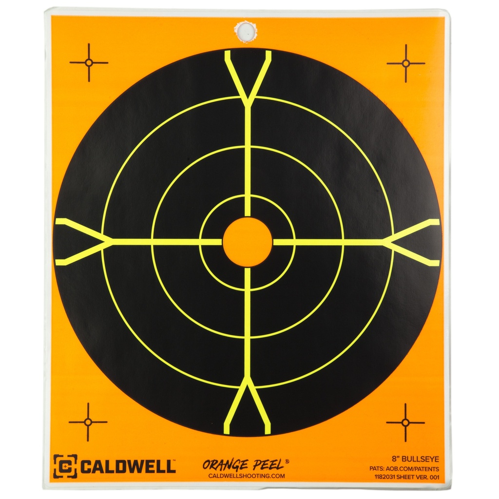 CALDWELL BULLSEYE TRGT 8" 5PK