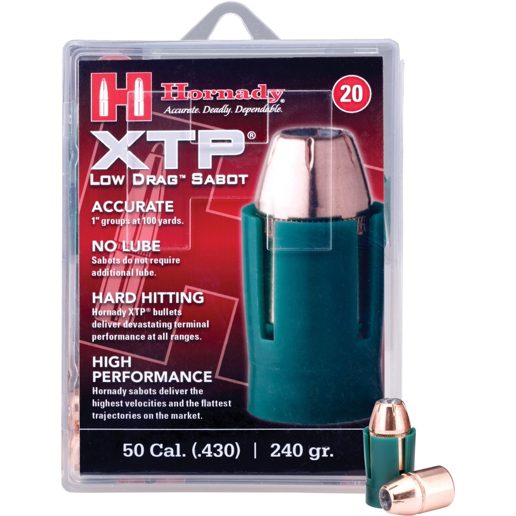 HRNDY SABOT XTP 50CAL 240GR 20/200