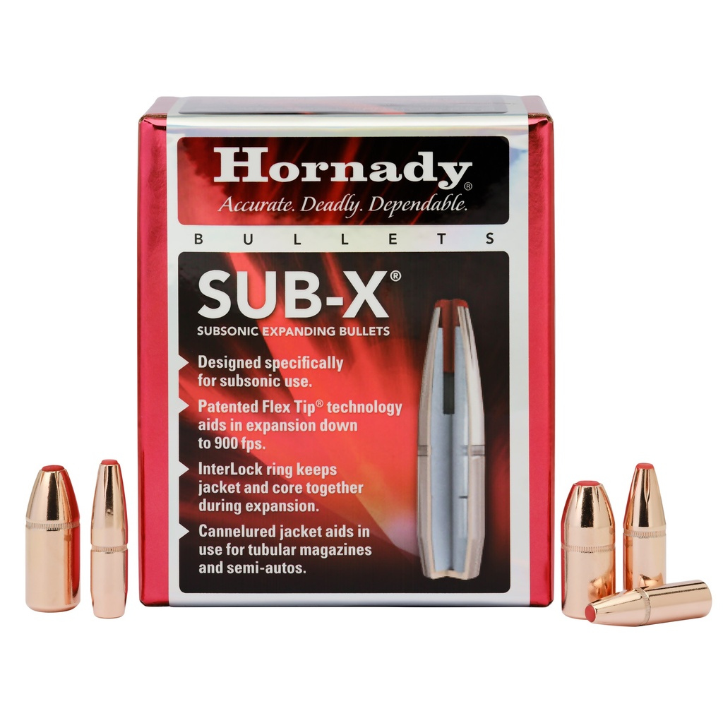 HRNDY SUB-X 35CAL .357 250GR 100CT