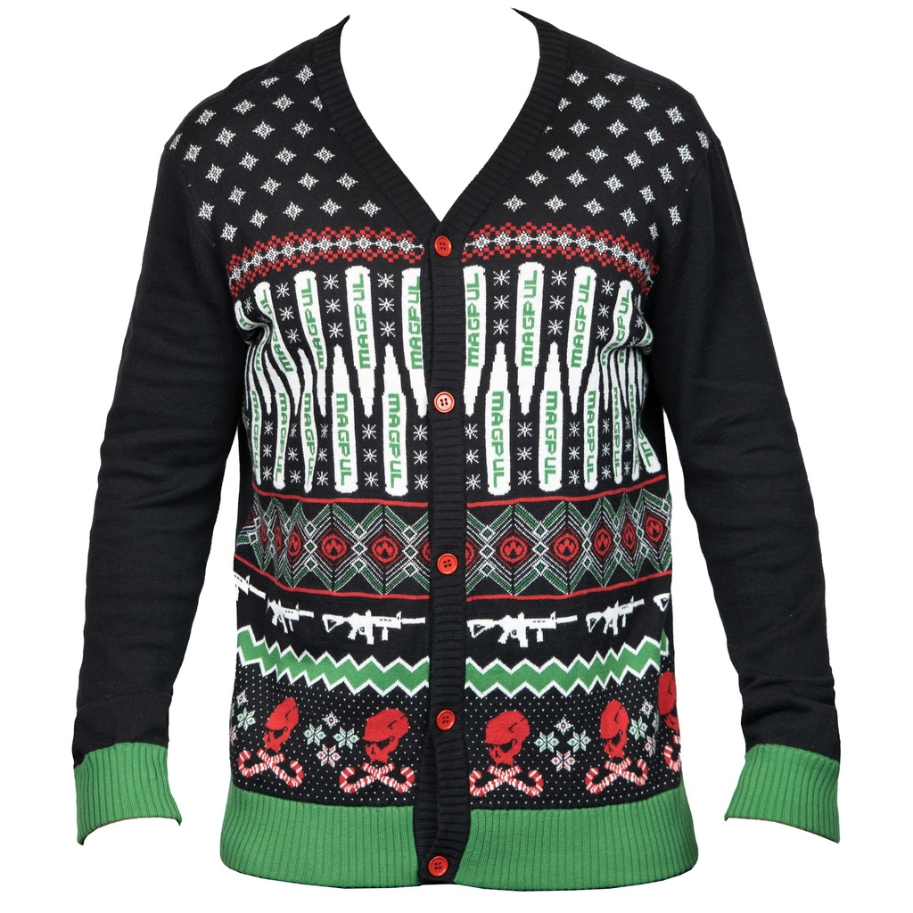 MAGPUL UGLY CHRISTMAS SWEATER BLK LG