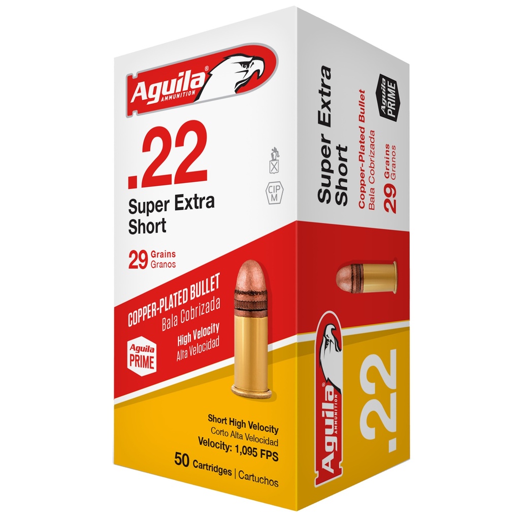 AGUILA 22 SHORT HV 29GR 50/1000