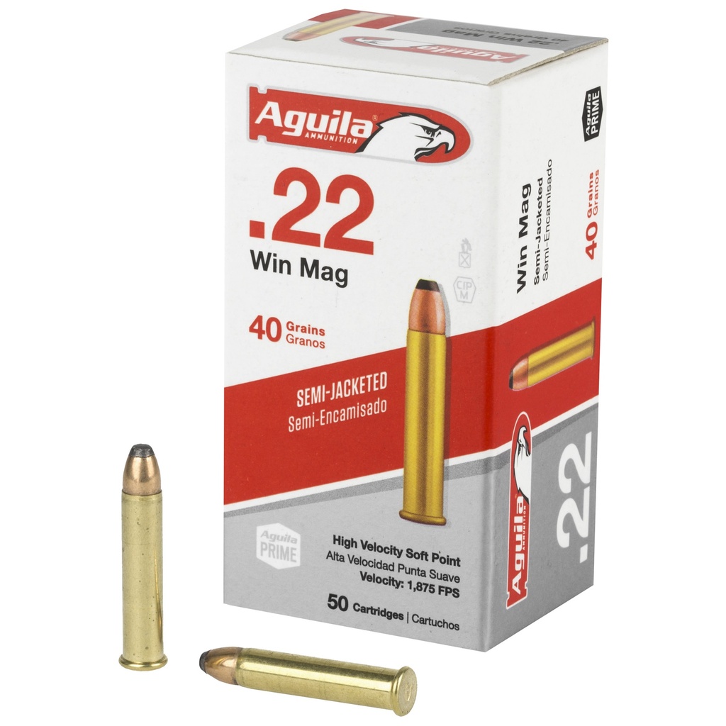 AGUILA 22WMR 40GR SP 50/1000