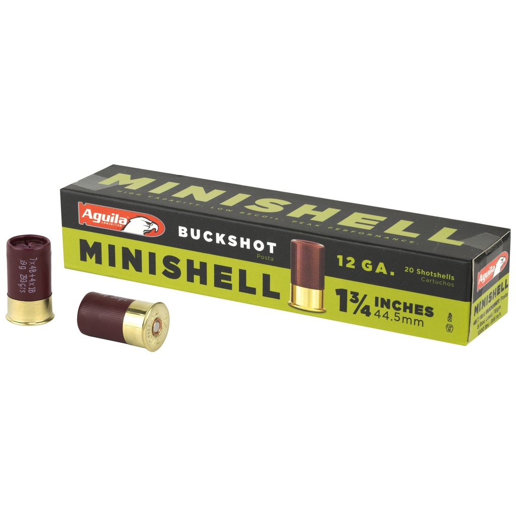 AGUILA MINISHELL 12GA 4 BUCK 20/500