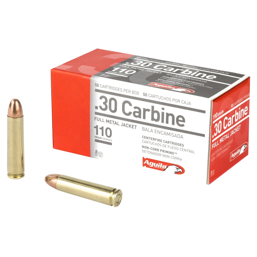 AGUILA 30CARB 110GR FMJ 50/1000