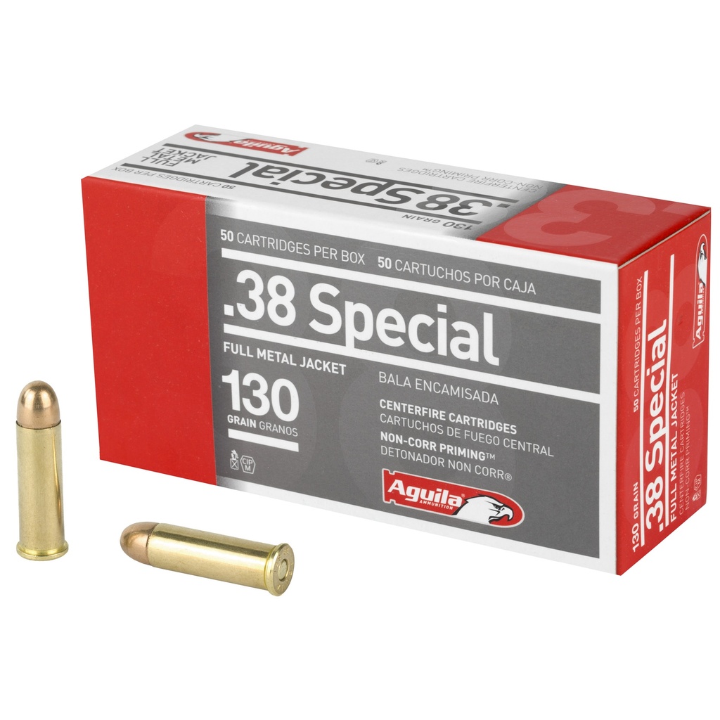 AGUILA 38SPL 130GR FMJ 50/1000