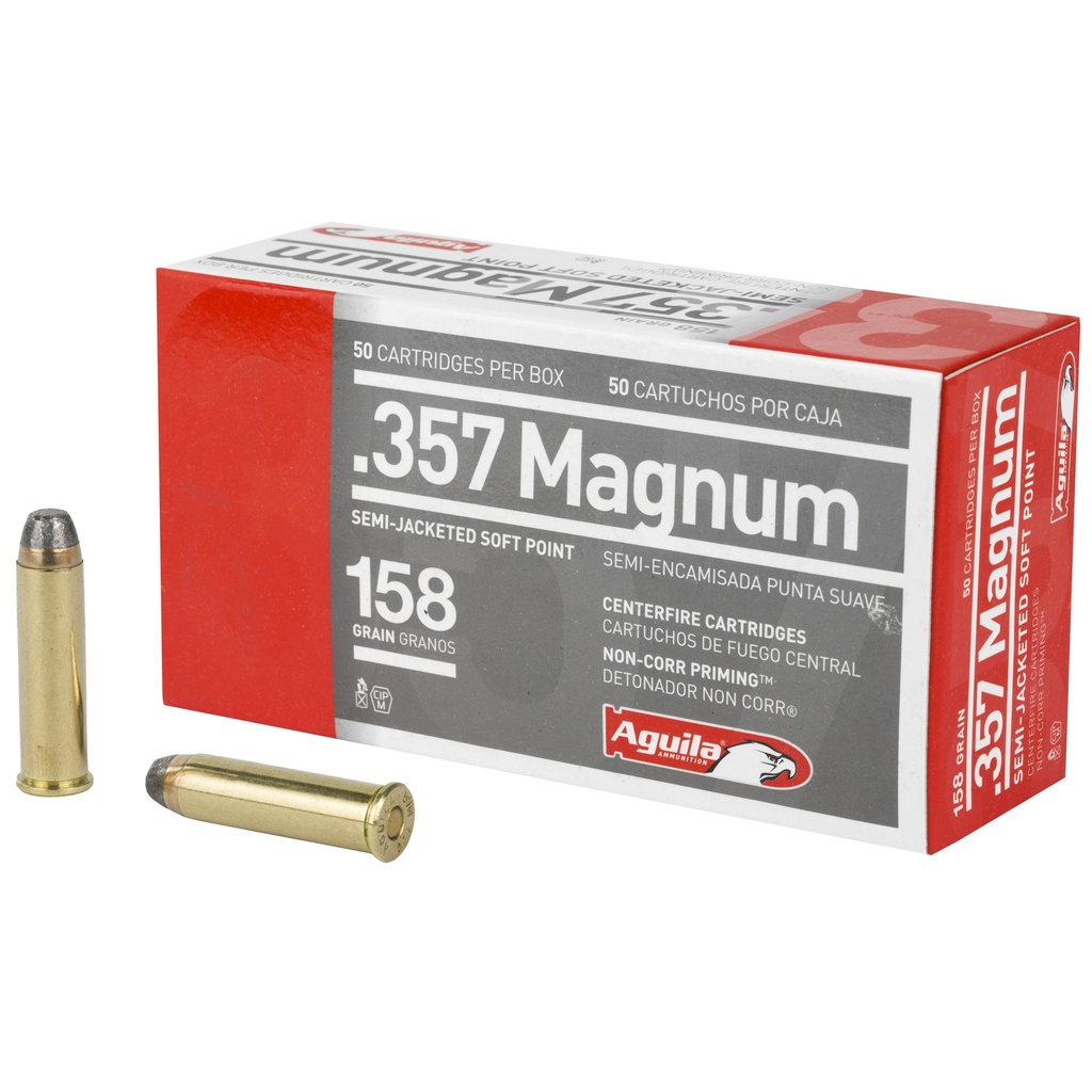 AGUILA 357MAG 158GR SJSP 50/1000