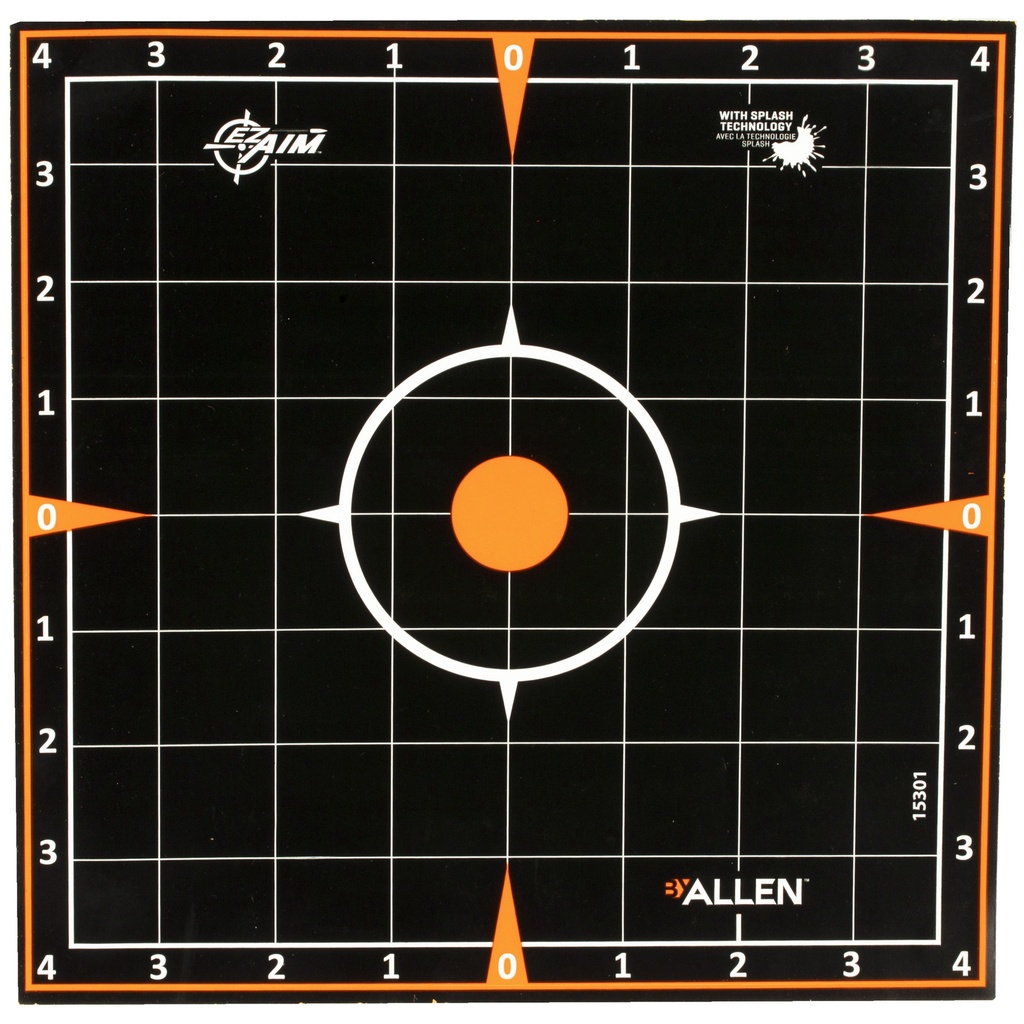 ALLEN EZ AIM 8"X8" SIGHT-IN 5PK