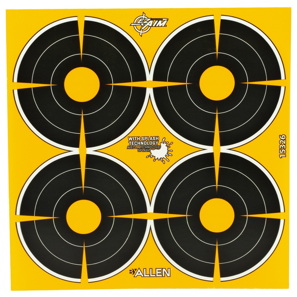 ALLEN EZ AIM 3" BULLSEYE 12 SHEETS