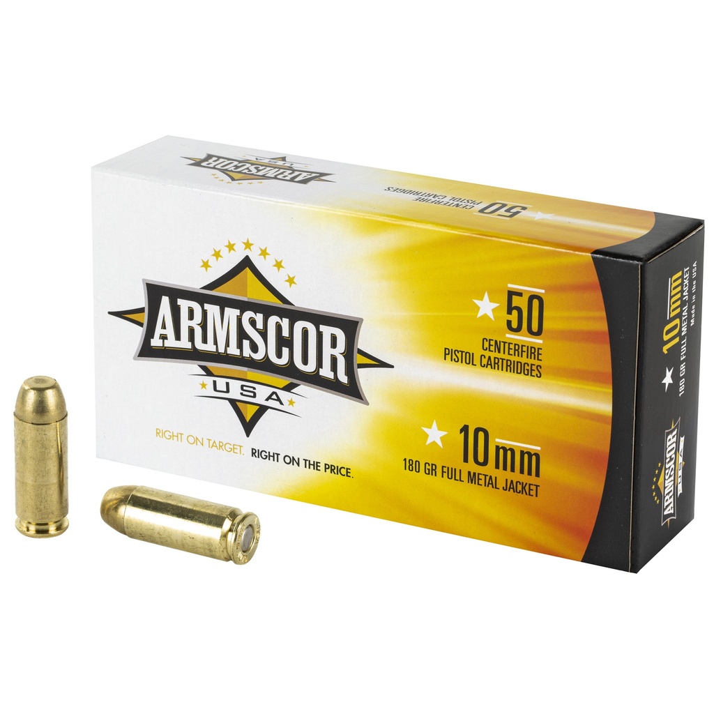 ARMSCOR 10MM 180GR FMJ 50/1000