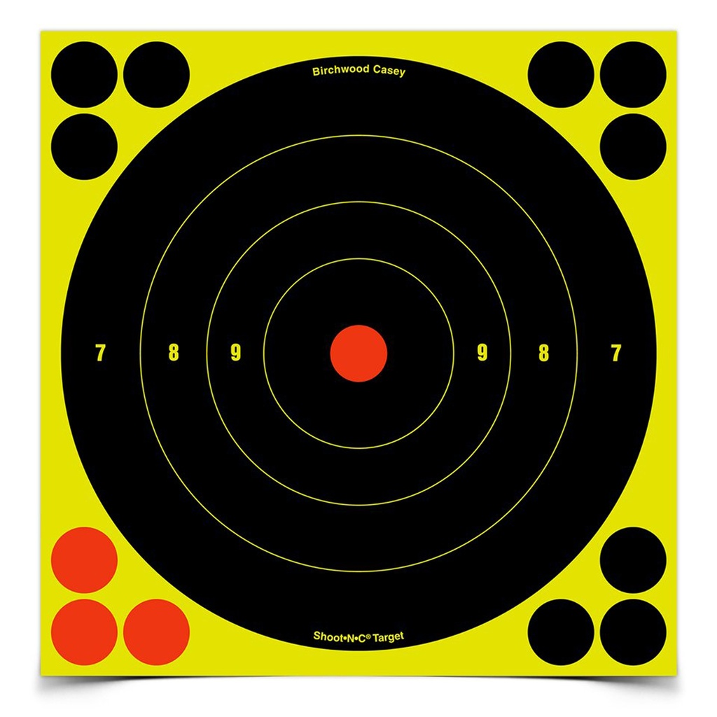 B/C SHT-N-C RND BULLSEYE TGT 30-8"