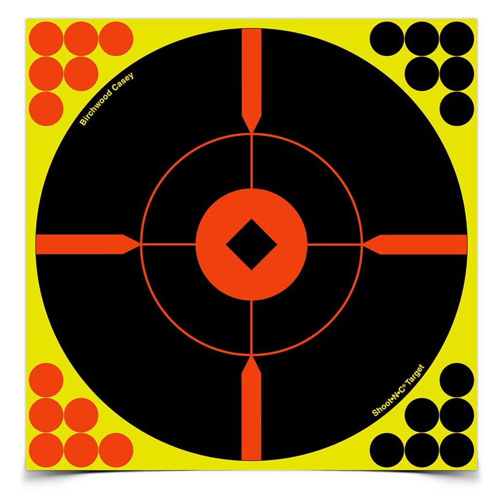 B/C SHT-N-C CRSHR-BULLSEYE TGT 50-8"