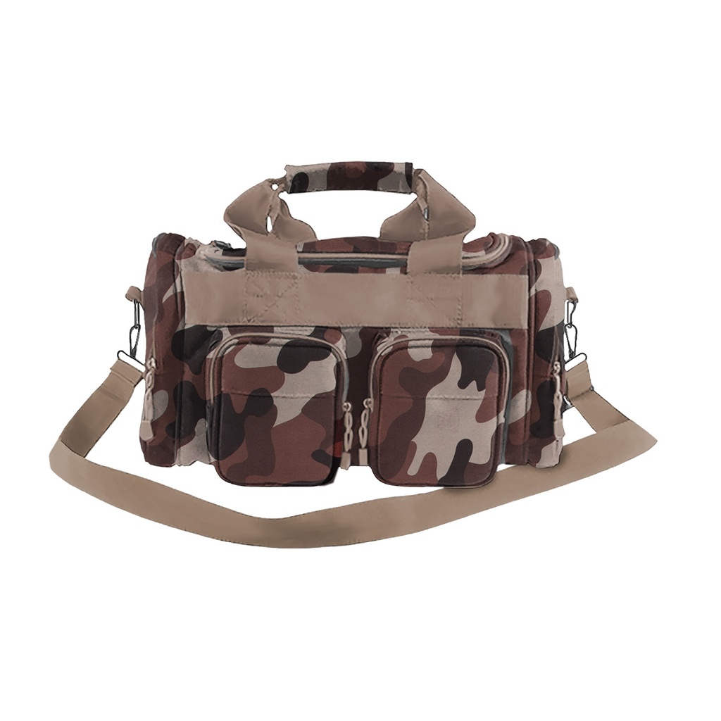 BULLDOG BLK RANGE BAG THROWBACK CAMO