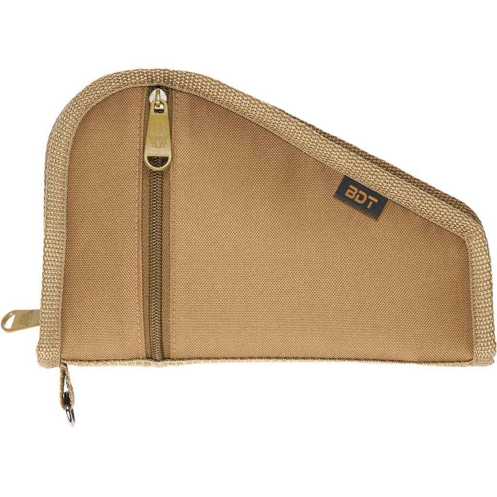 BULLDOG DLX PISTOL CASE 9"X6" TAN