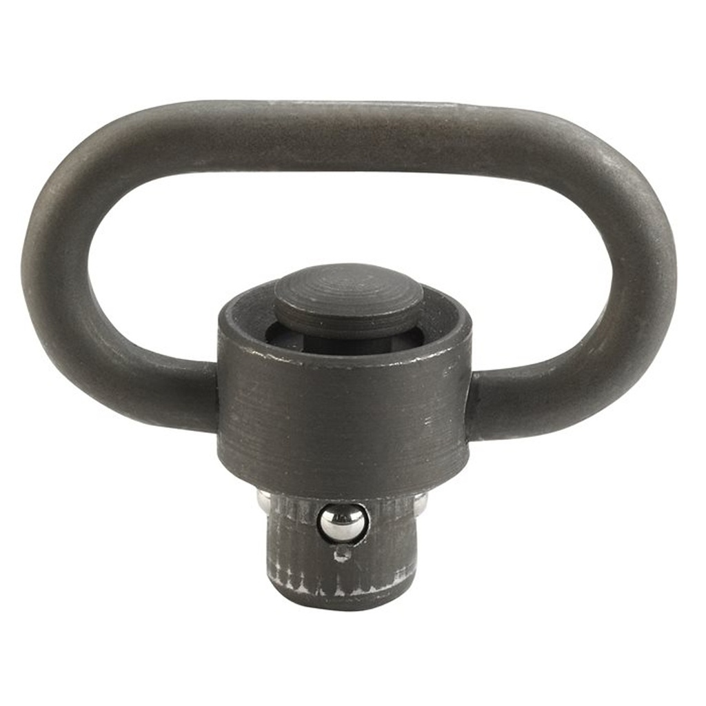 BH HARD PUSH BUTTON SLING SWIVEL BLK