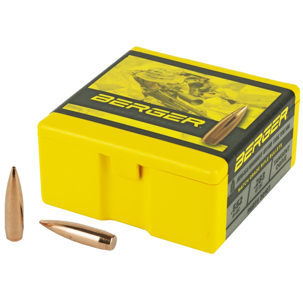 BERGER .308 185G OTM TACT 100CT