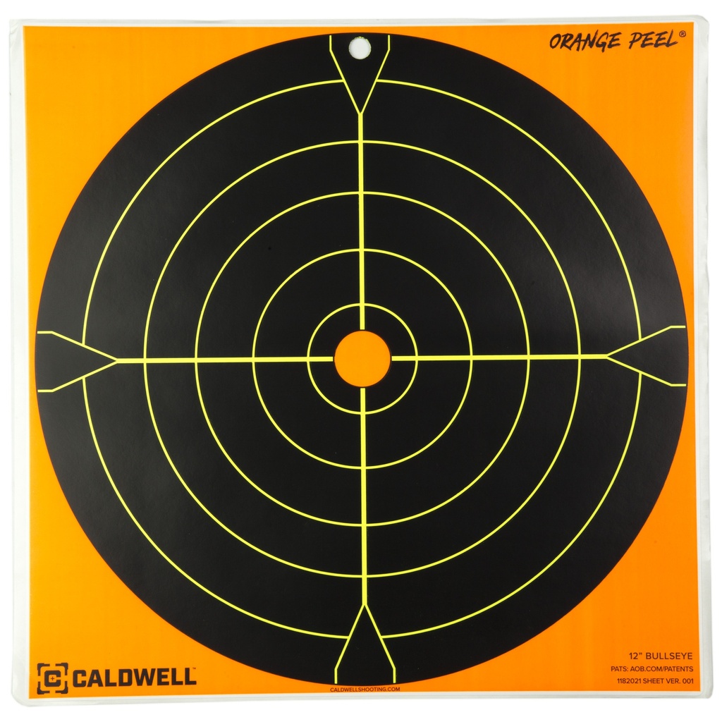 CALDWELL BULLSEYE TRGT 12" 5PK