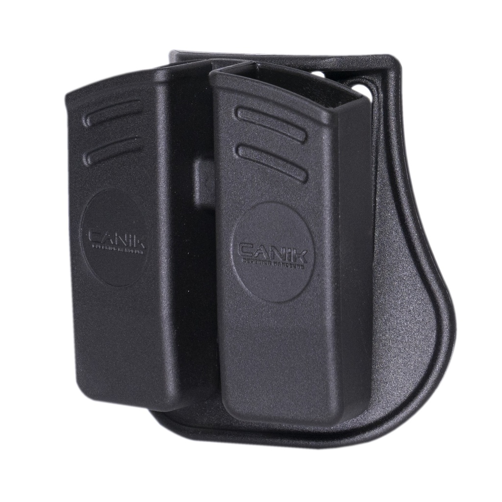 CANIK DBL 2 MAG POUCH 9MM POLY/BLK