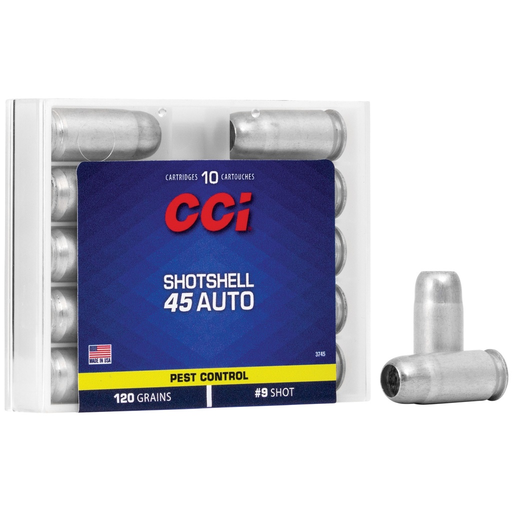 CCI 45ACP #9 SHOTSHELL 10/200