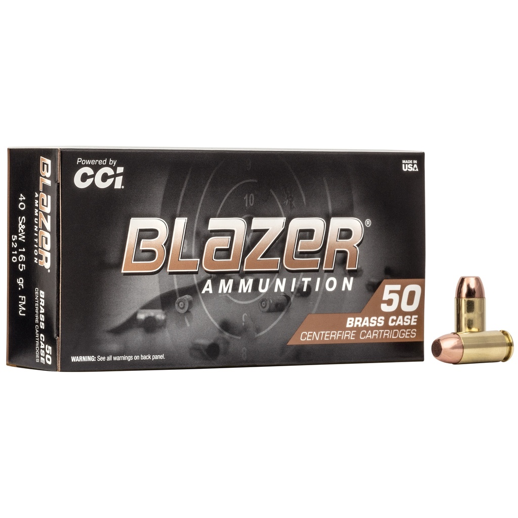 BLAZER BRASS 40SW 165GR FMJ 50/1000