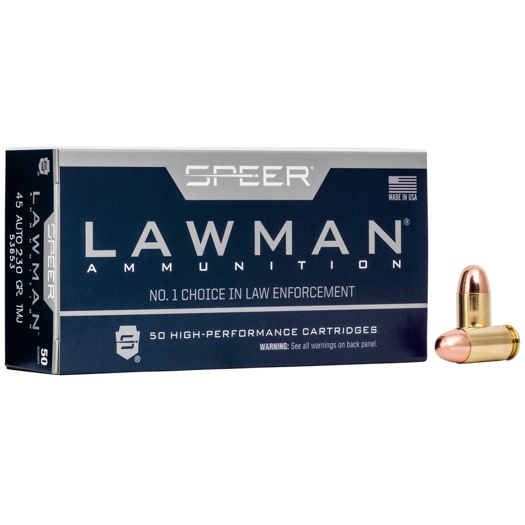 SPR LAWMAN 45ACP 230GR TMJ 50/1000