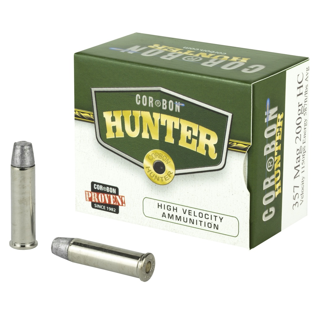 CORBON 357MAG 200GR HC HUNT 20/500