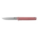 CRKT STYLUS MAROON 3.18" PLAIN EDGE