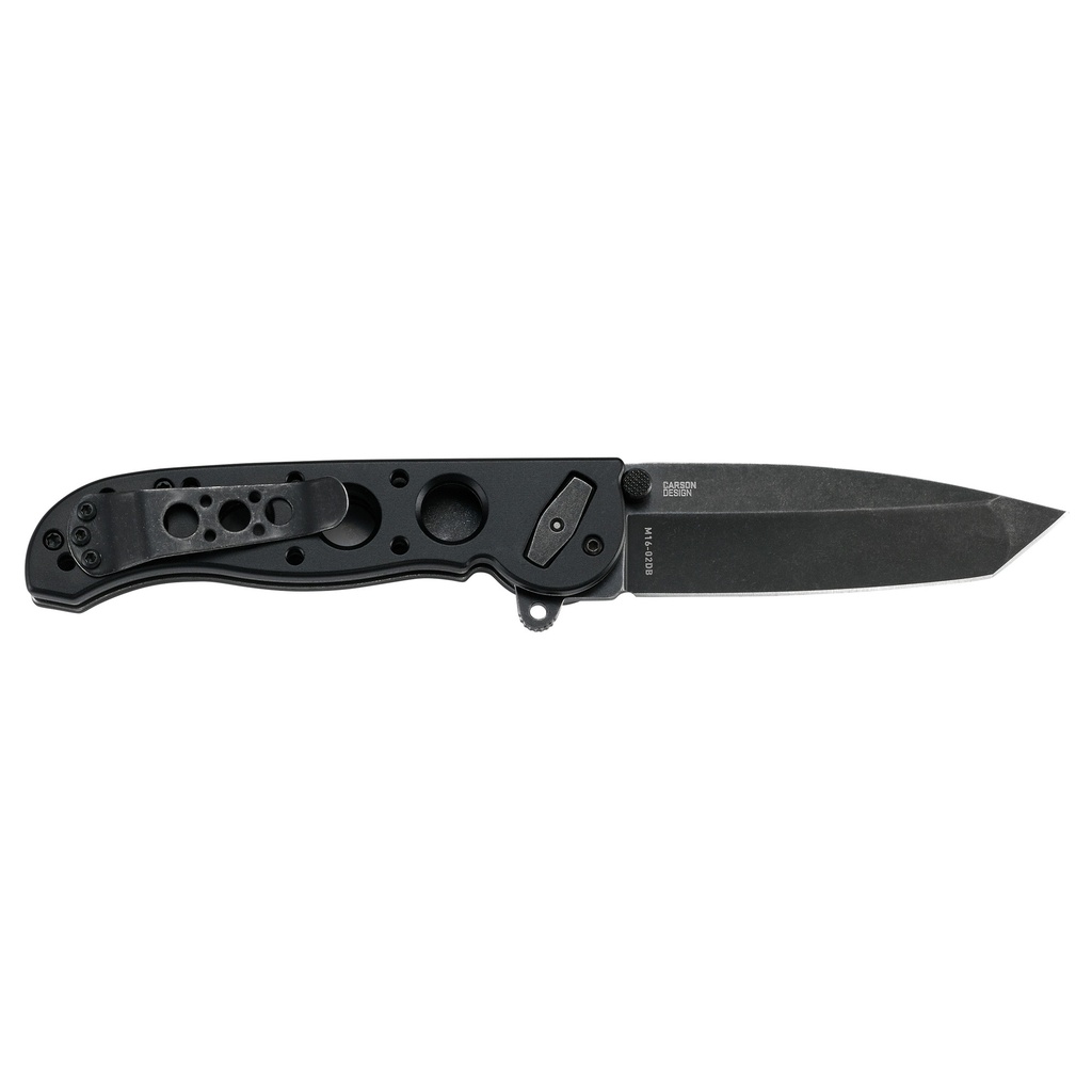 CRKT M16-02DB BLK TANTO W/DB ASSIST