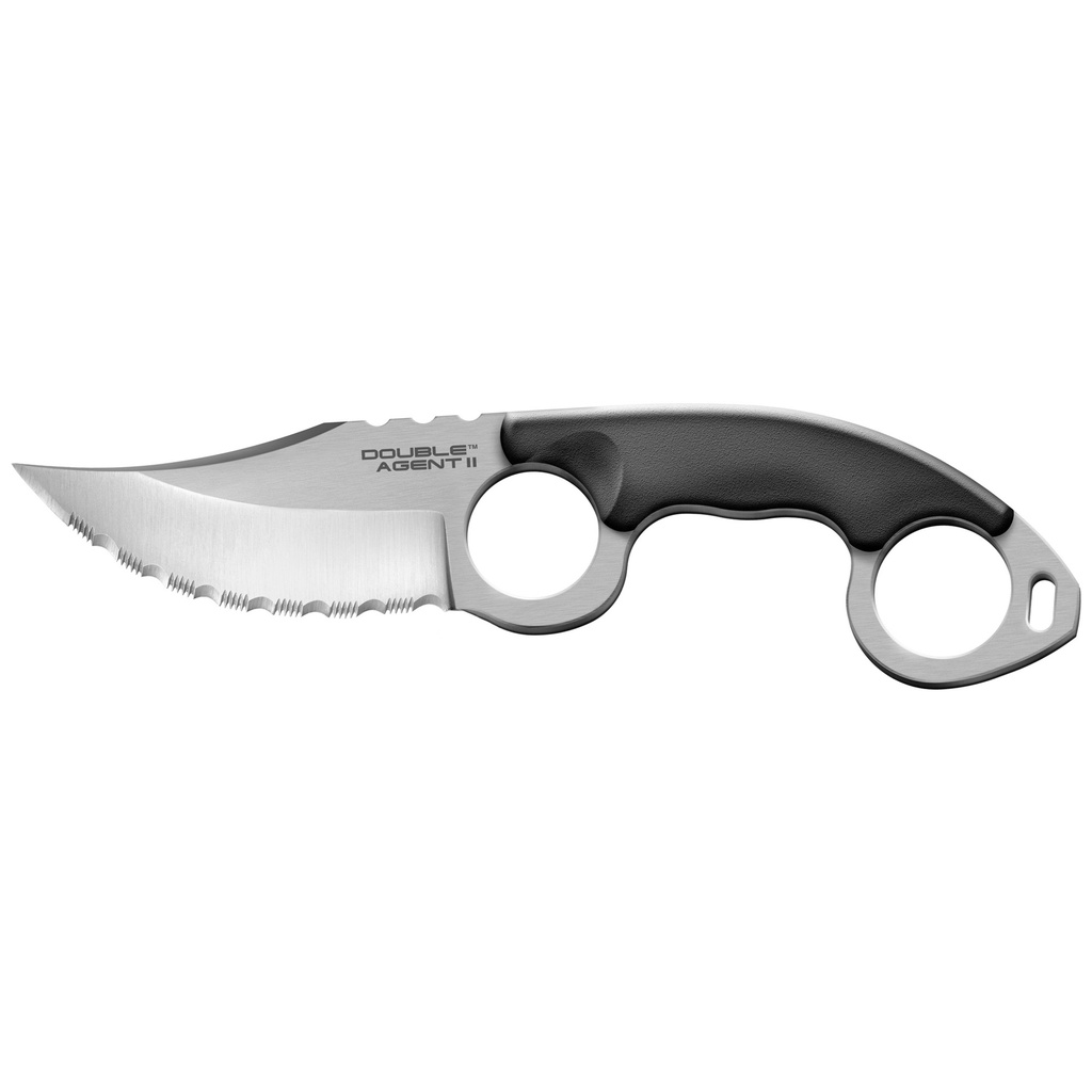 COLD STL DOUBLE AGENT II 3" SERRATED