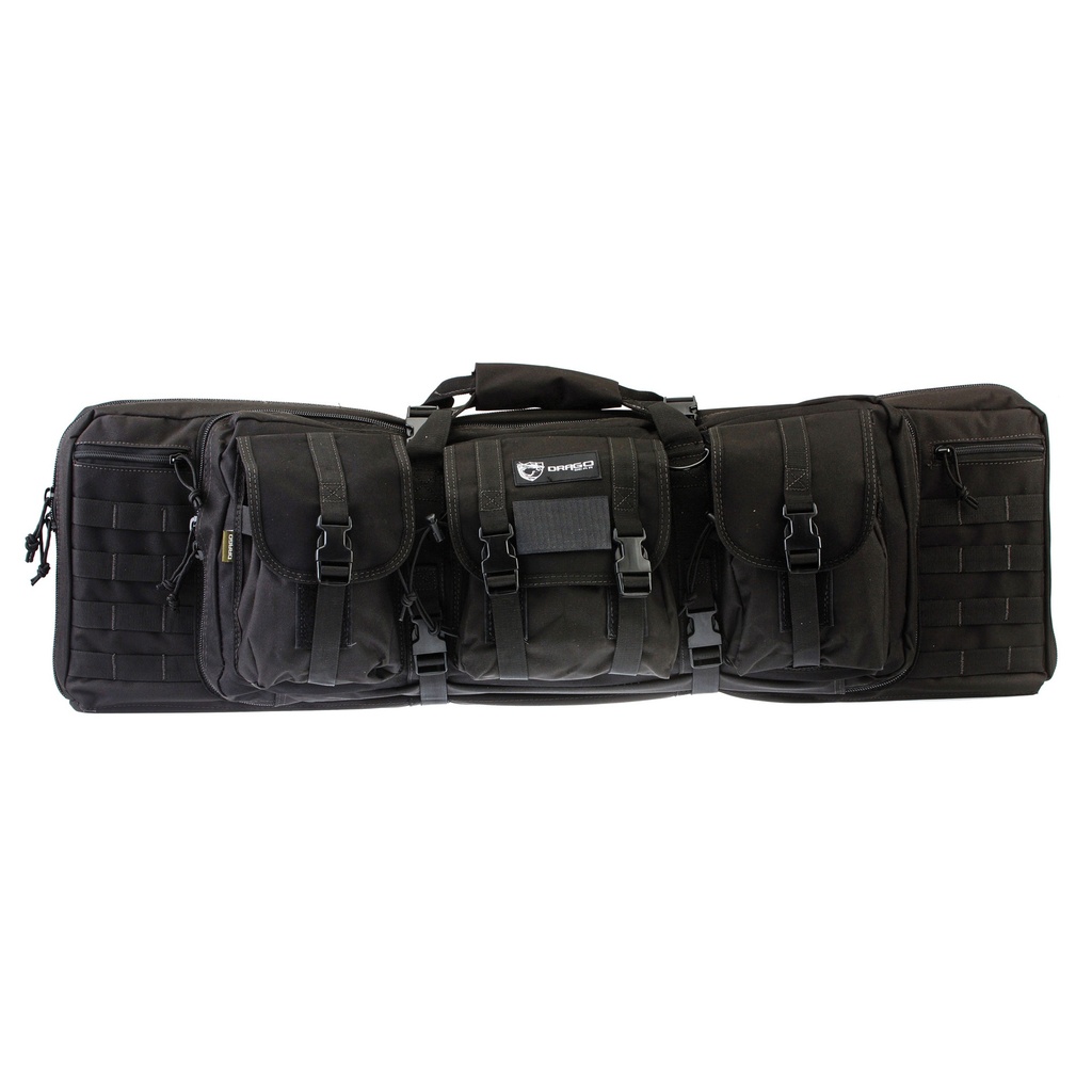 DRAGO GEAR 36" DOUBLE GUN CASE BLK