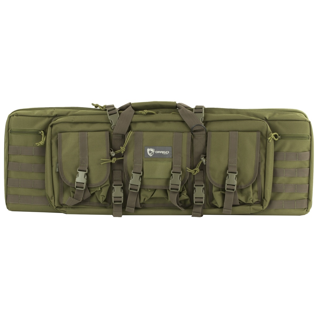 DRAGO GEAR 36" DOUBLE GUN CASE GRN