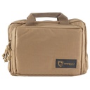 DRAGO GEAR DOUBLE PISTOL CASE TAN