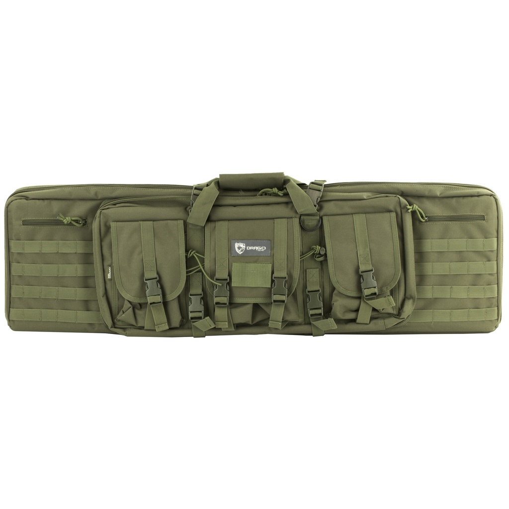 DRAGO GEAR 42" DOUBLE GUN CASE GREEN