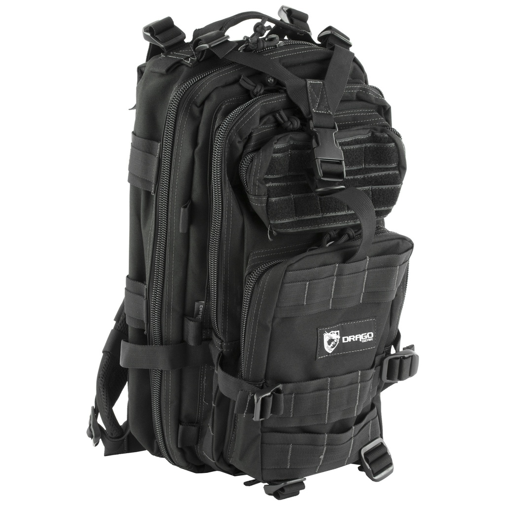 DRAGO GEAR TRACKER BACKPACK BLK