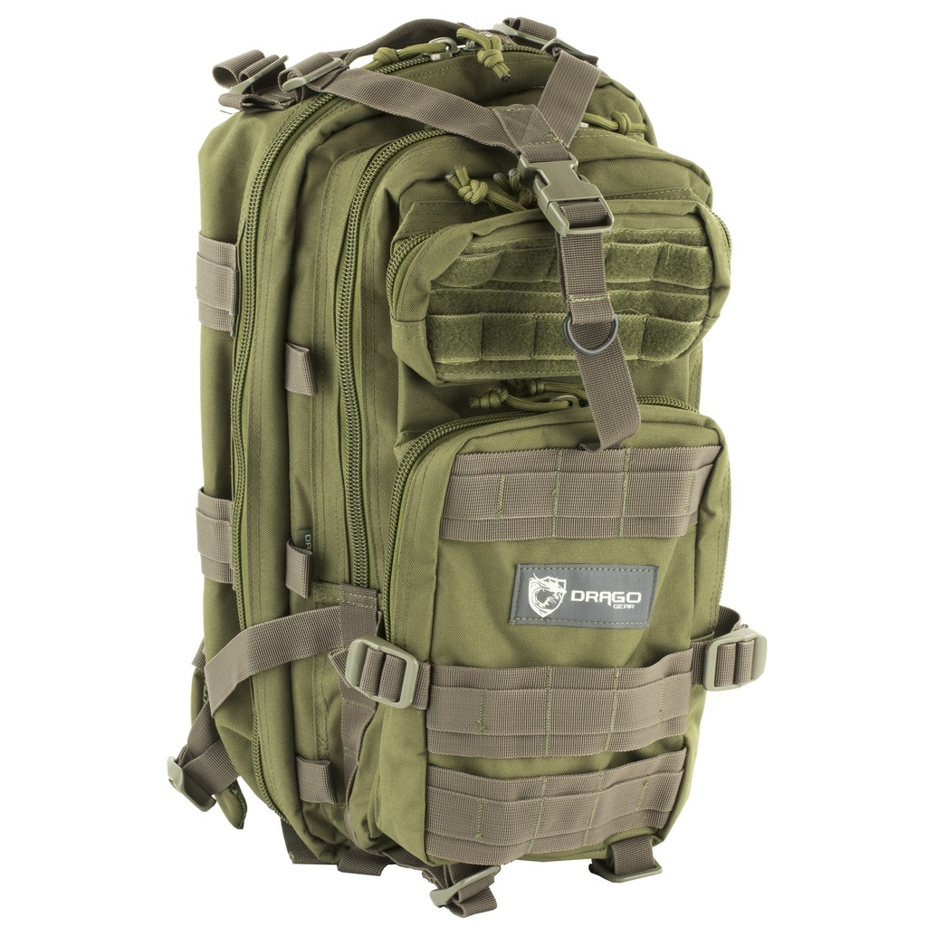 DRAGO GEAR TRACKER BACKPACK GRN