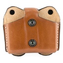 DESANTIS DBL MAG PCH SGL STK .45 TAN