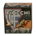 FIOCCHI 20GA #6 HV LEAD HUNT 25/250