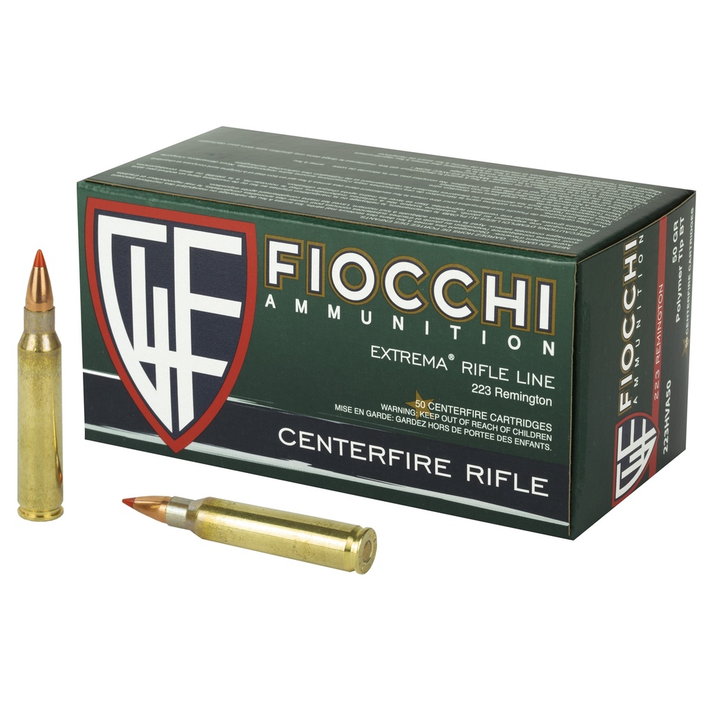 FIOCCHI 223REM 50GR VMAX 50/1000