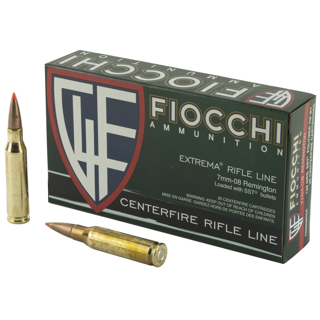 FIOCCHI 7MM-08REM 139GR SST 20/200