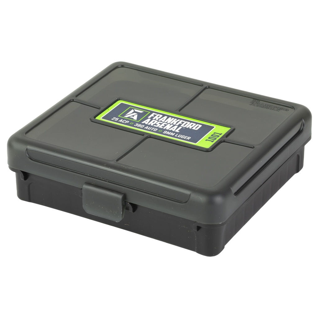 FRANKFORD AMMO BOX 380-9MM 100RD