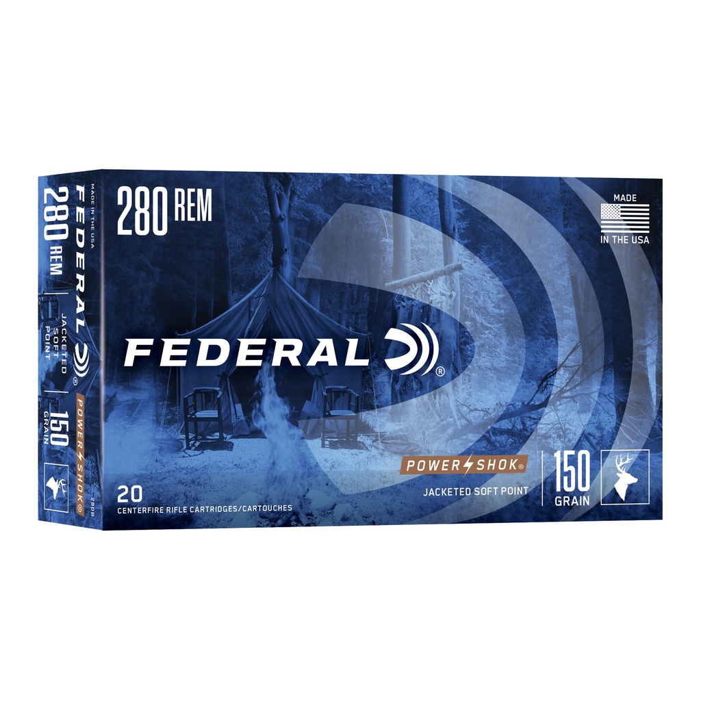 FED PWRSHK 280REM 150GR SP 20/200