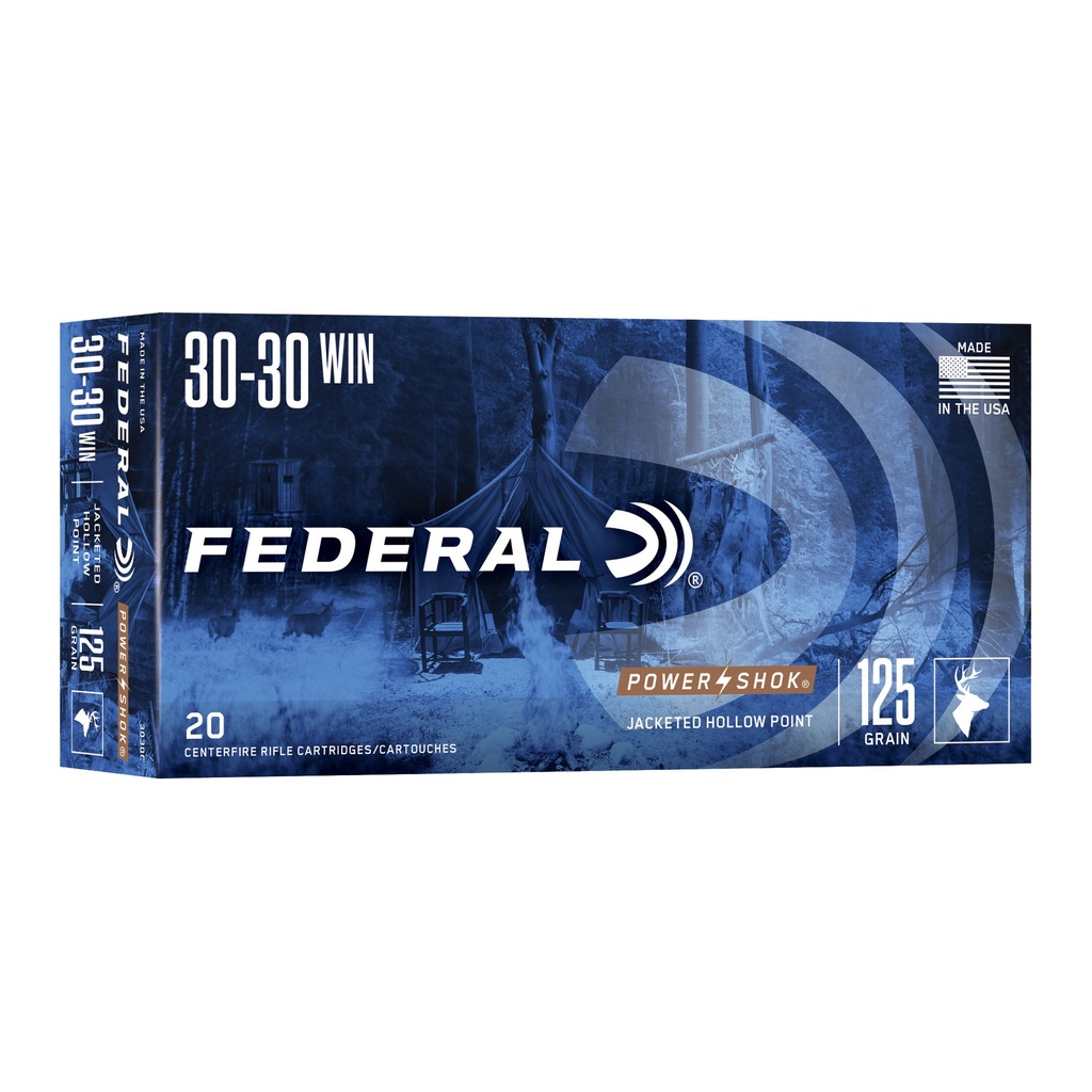 FED POWERSHOK 3030WIN 125GR 20/200