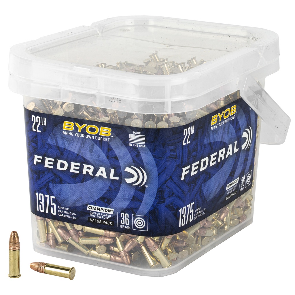 FED 22LR 36GR CPHP BYOB BK 2X 1375CT