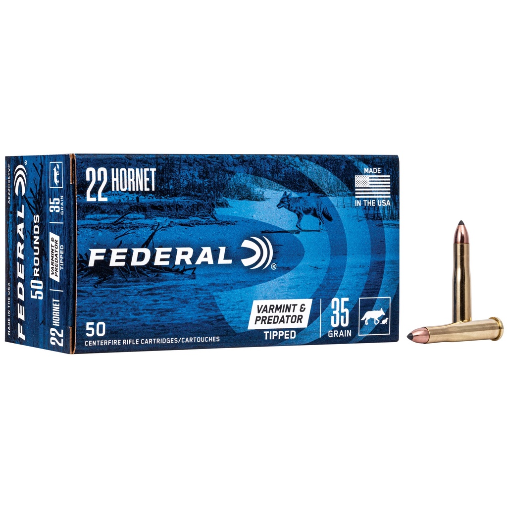 FED AM EAGLE V&P 22HRN 35GR 50/500