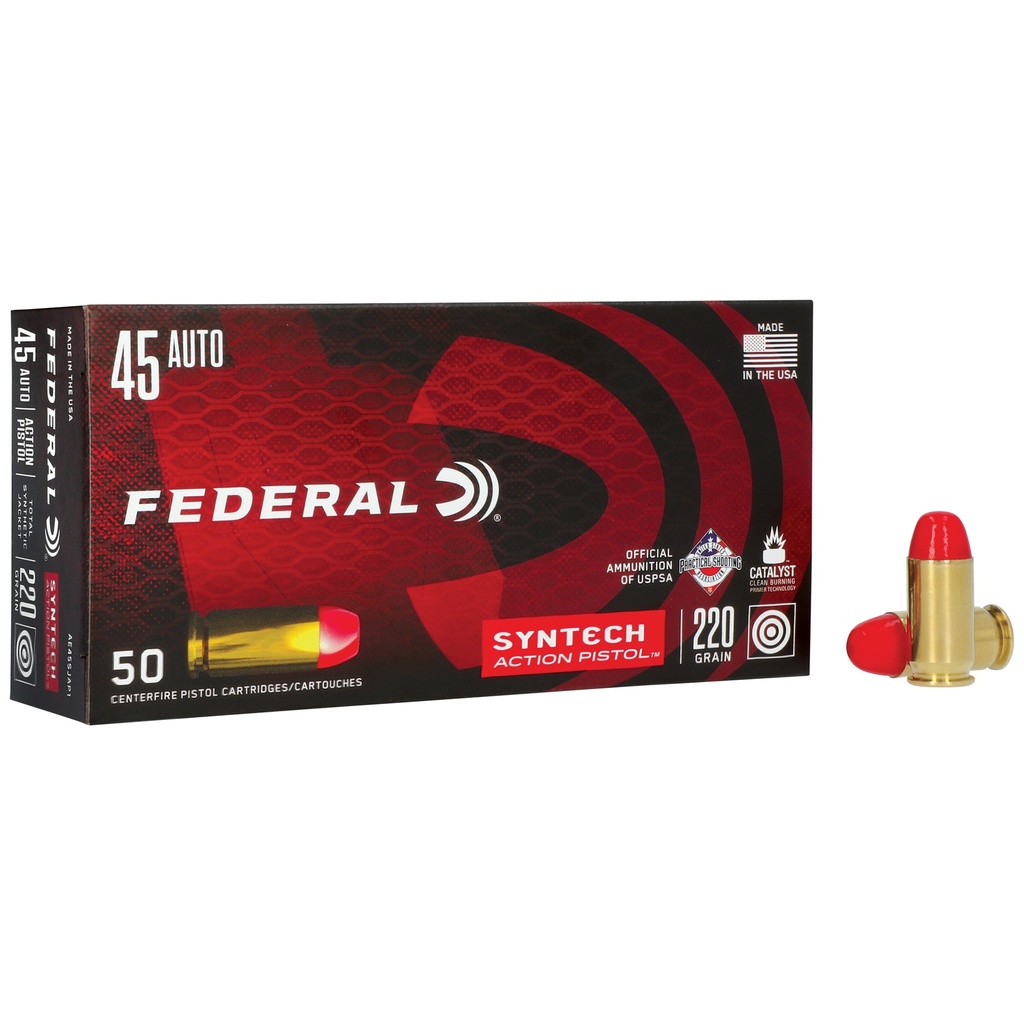 FED SYNTECH 45ACP 220GR TSJ 50/500