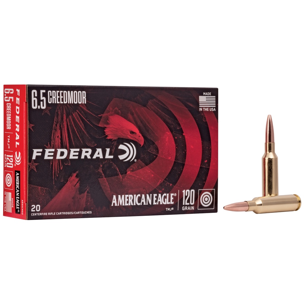 FED AM EAGLE 6.5CM 120GR TMJ 20/200