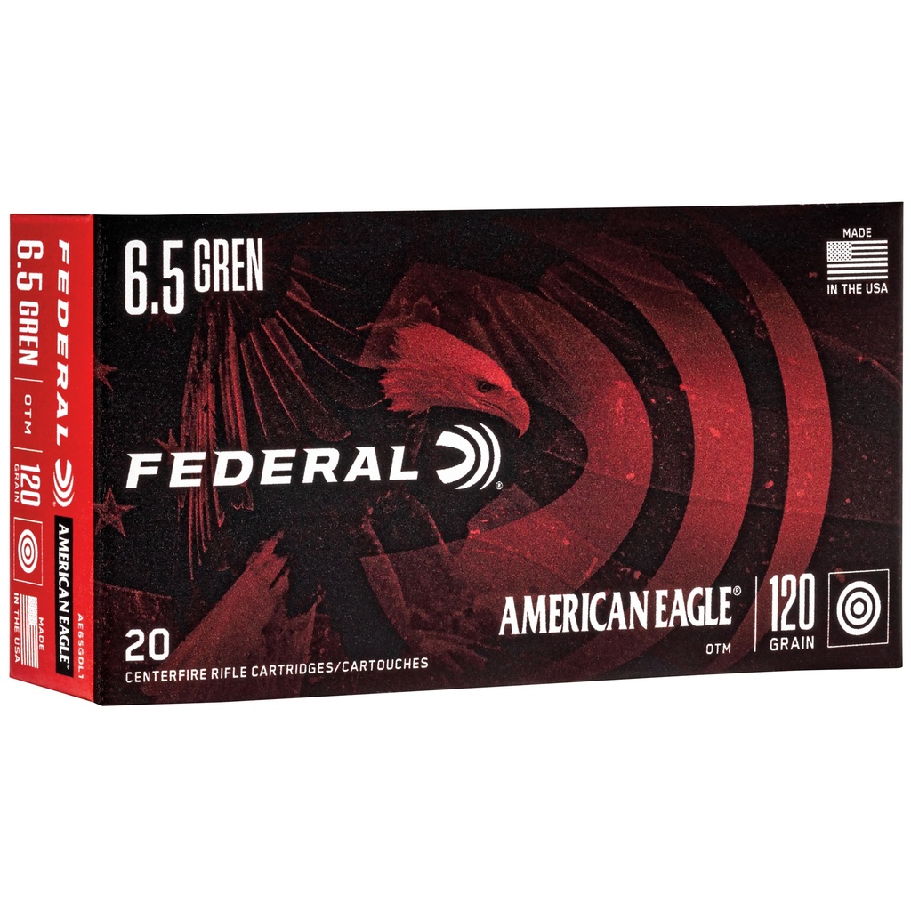 FED AM EAGLE 6.5GRN 120GR OTM 20/200