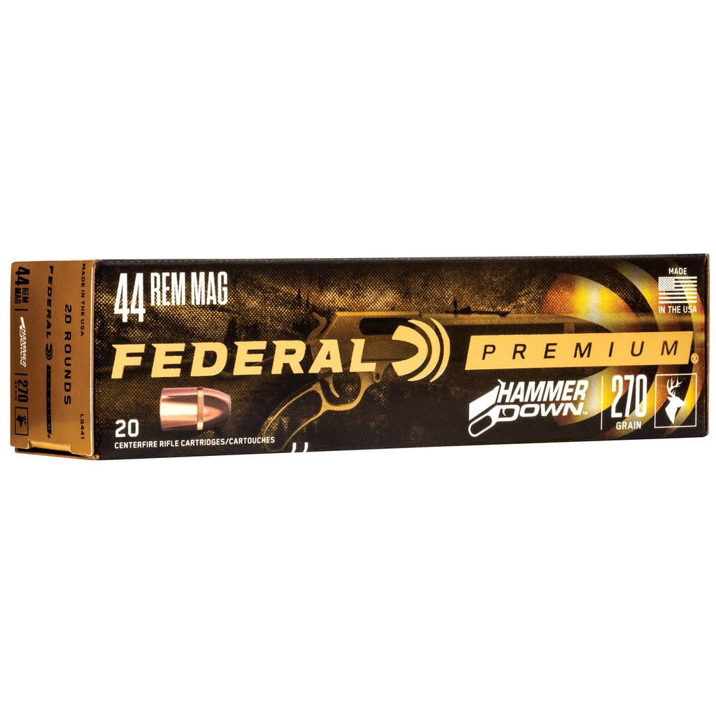 FED HMR DWN 44MAG 270GR SP 20/200