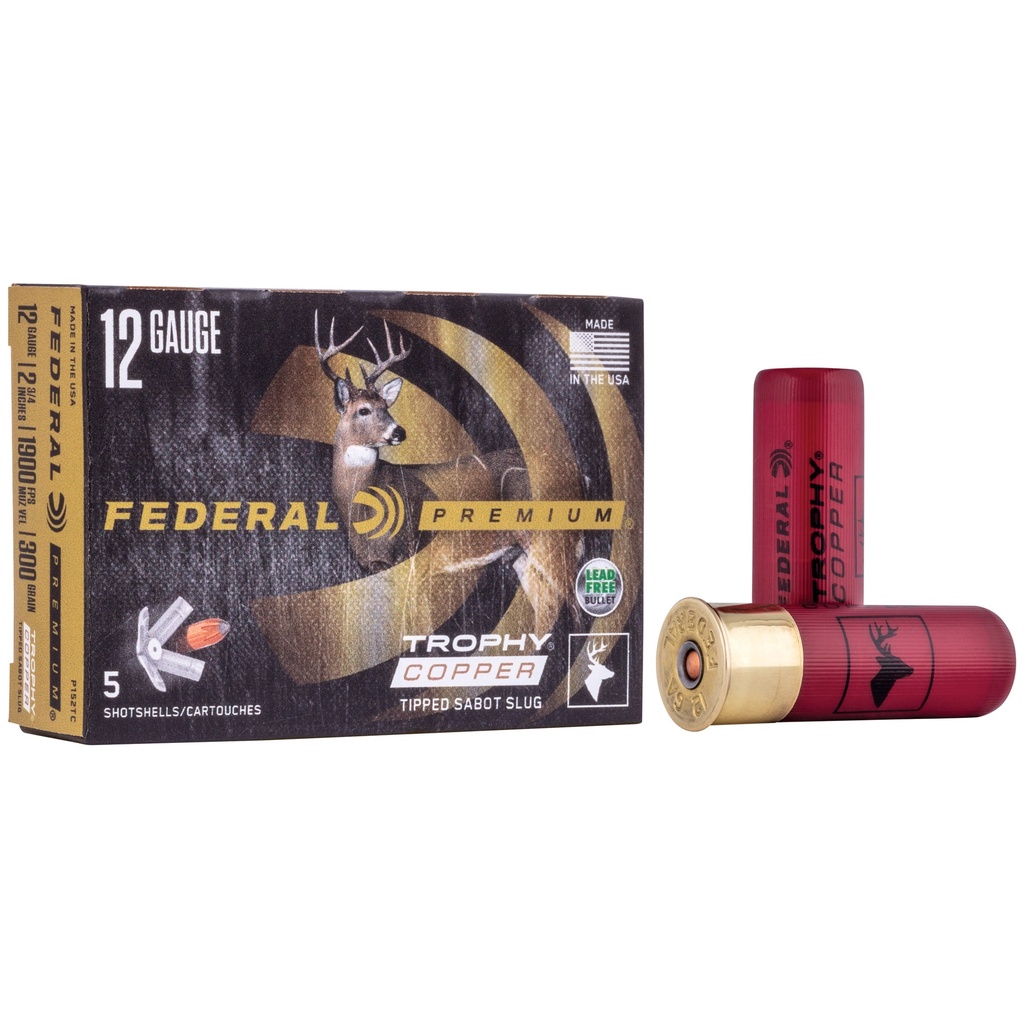 FED PRM 12GA 2.75" 300GR TC SLG 5/50