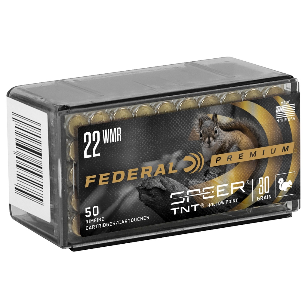 FED PRM 22WMR 30GR JHP 50/3000